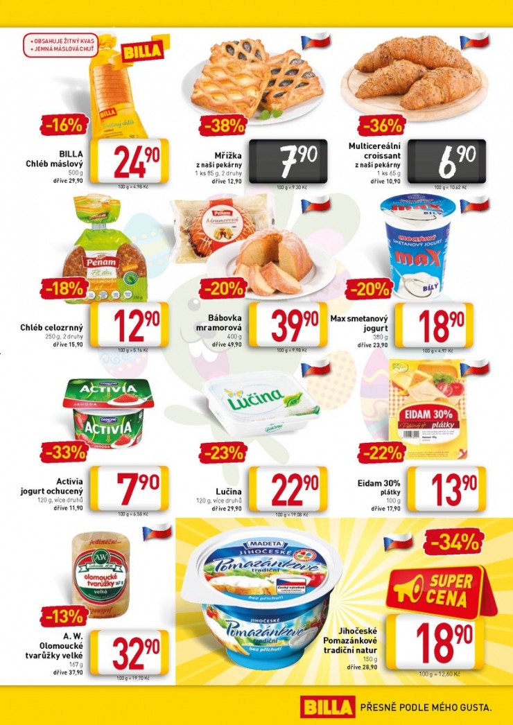 leták Billa velký od 25.3.2015 strana 1 leták Billa velký od 25.3.2015 strana 1