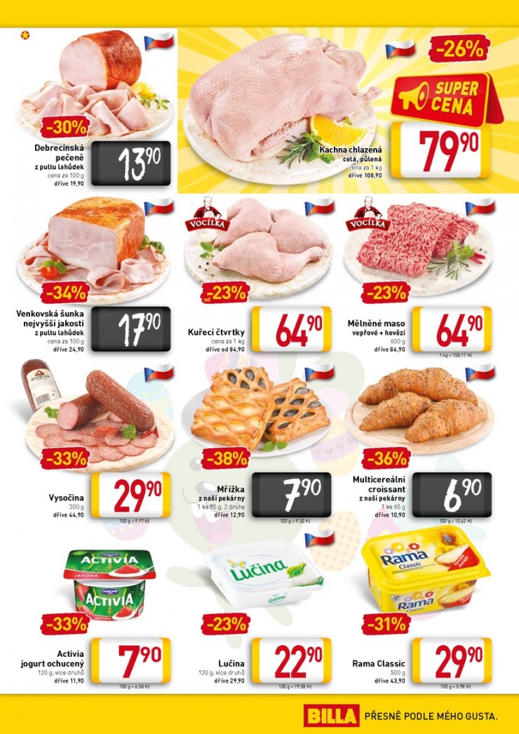 leták Billa malý od 25.3.2015 strana 1 leták Billa malý od 25.3.2015 strana 1
