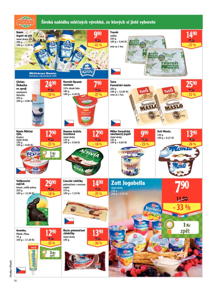 leták Globus Naše noviny od 26.3.2015  strana 1 leták Globus Naše noviny od 26.3.2015 strana 1