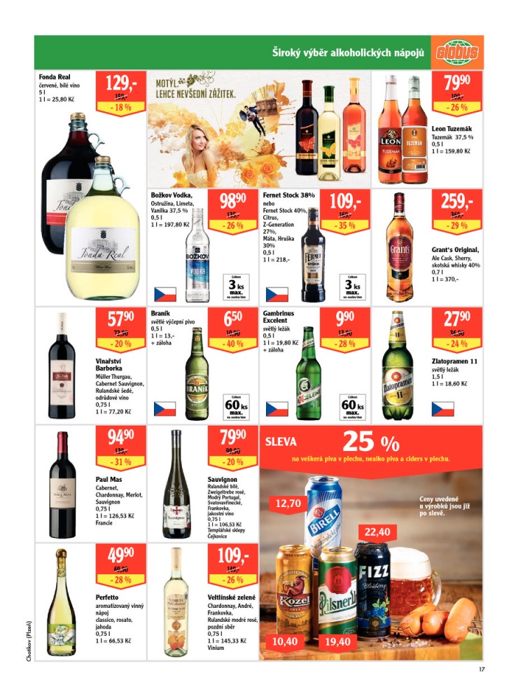 leták Globus Naše noviny od 26.3.2015  strana 1 leták Globus Naše noviny od 26.3.2015 strana 1