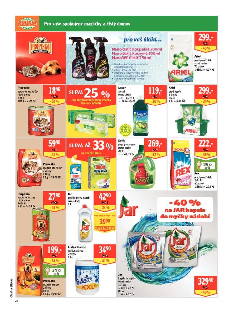 leták Globus Naše noviny od 26.3.2015  strana 1 leták Globus Naše noviny od 26.3.2015 strana 1