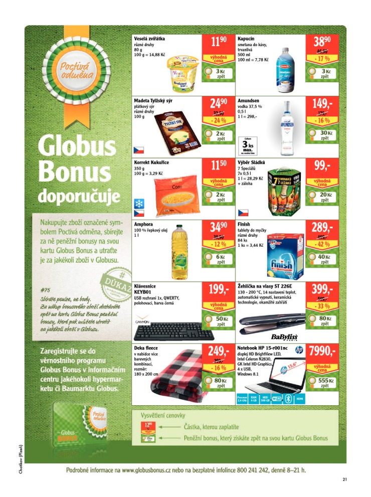 leták Globus Naše noviny od 26.3.2015  strana 1 leták Globus Naše noviny od 26.3.2015 strana 1