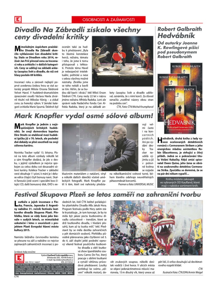 let�k Kaufland Aktu�ln� nab�dka od 26.3.2015 strana 1