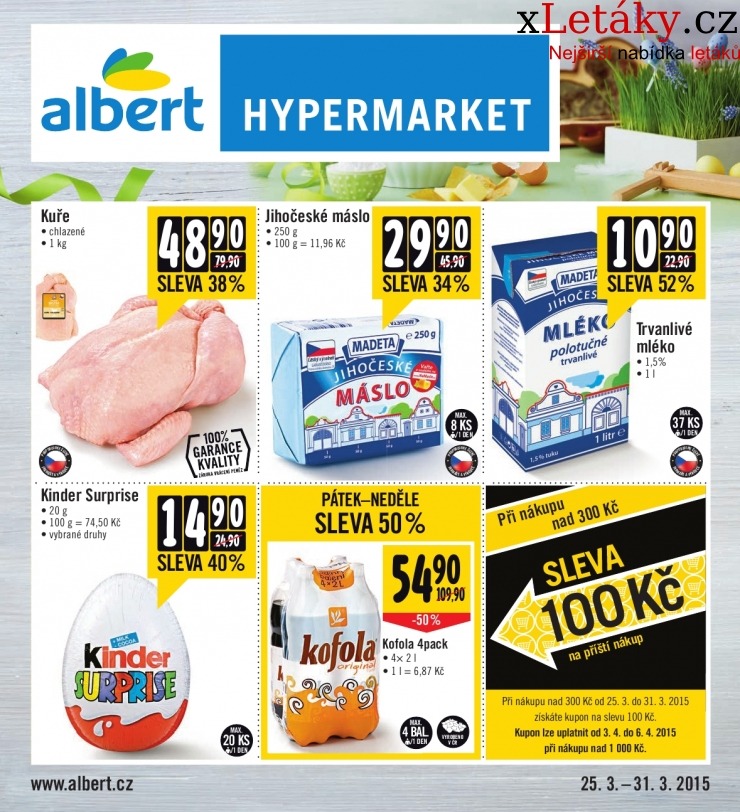 leták Albert Hypermarket akční leták strana 1 leták Albert Hypermarket akční leták strana 1