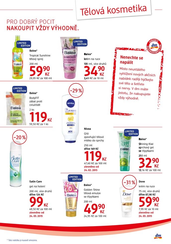 leták DM drogerie Journal od 26.3.2015 strana 1 leták DM drogerie Journal od 26.3.2015 strana 1