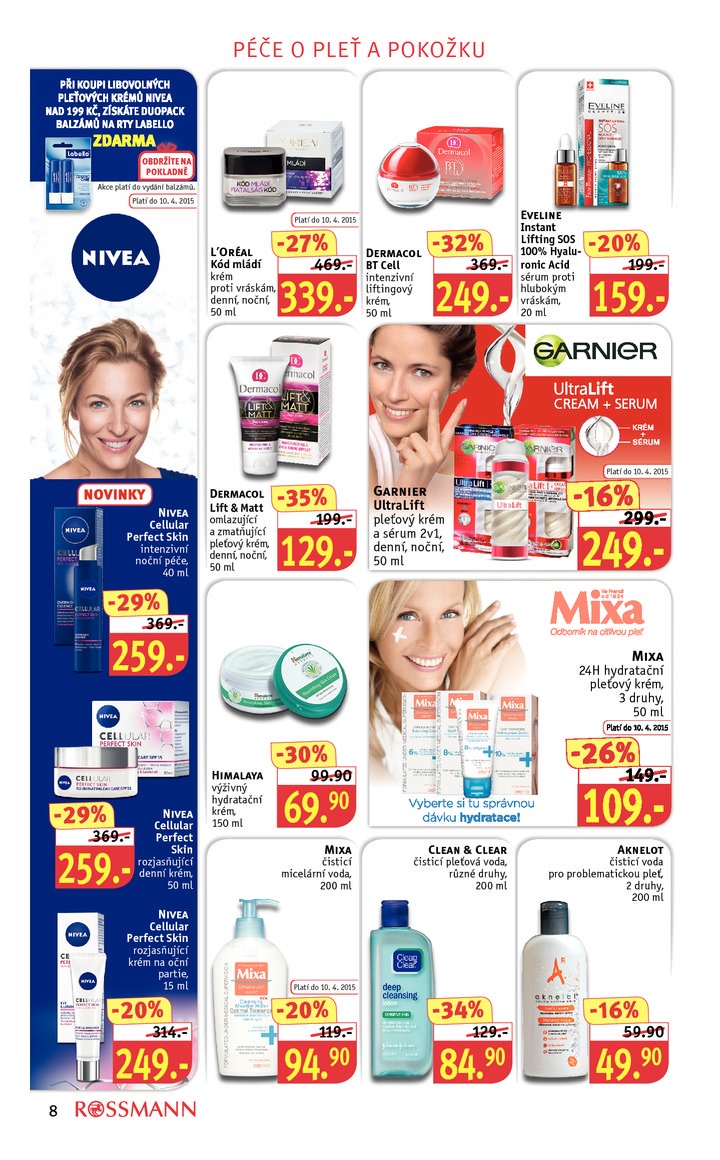 leták Rossmann Leták od 30.3.2015 strana 1 leták Rossmann Leták od 30.3.2015 strana 1
