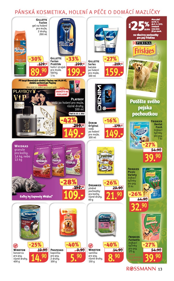 leták Rossmann Leták od 30.3.2015 strana 1 leták Rossmann Leták od 30.3.2015 strana 1