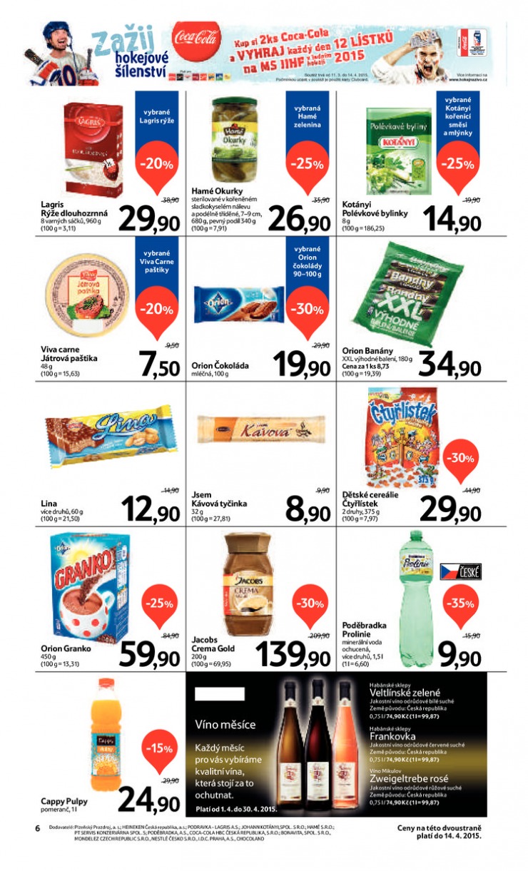 let�k Tesco OD od 1.4.2015 strana 1