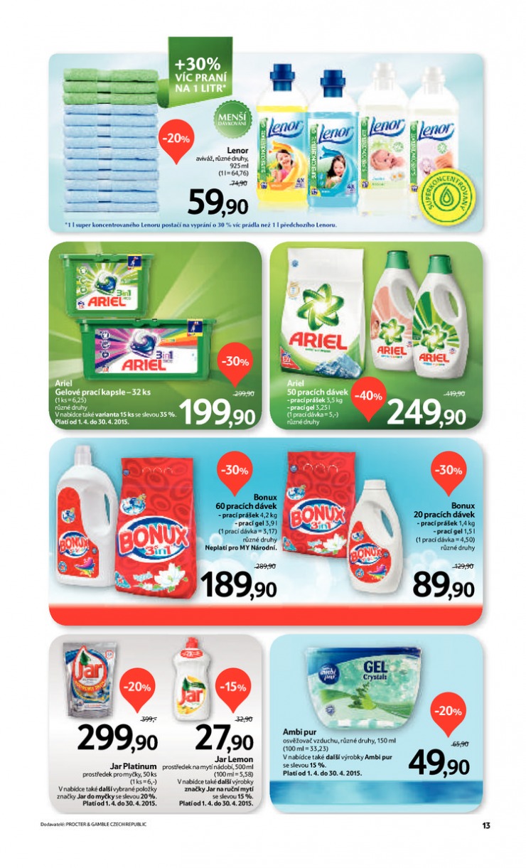 let�k Tesco OD od 1.4.2015 strana 1
