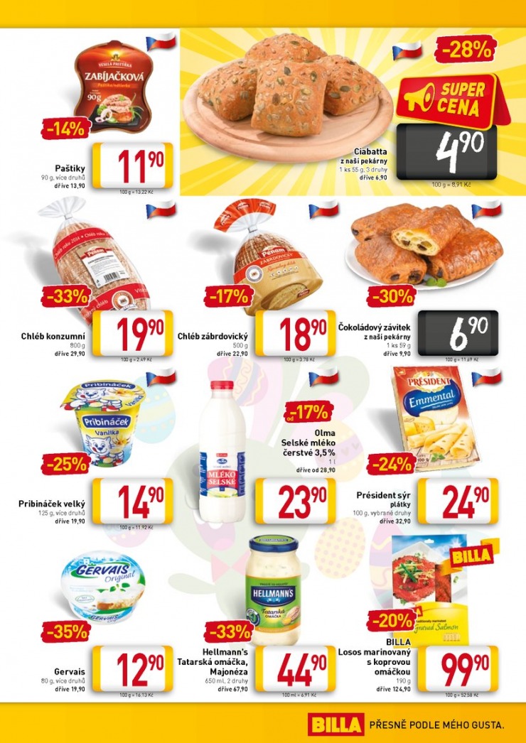 leták Billa Krátký od 30.3.2015 strana 1 leták Billa Krátký od 30.3.2015 strana 1