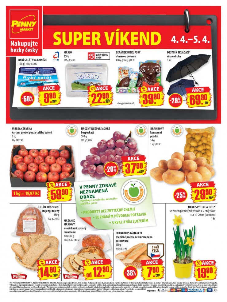 leták Penny Aktuální nabídka od 2.4.2015 strana 1 leták Penny Aktuální nabídka od 2.4.2015 strana 1