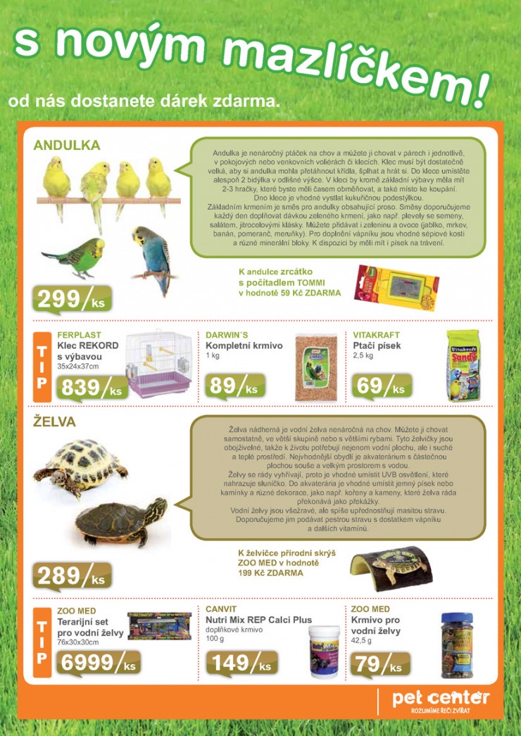 let�k Pet Center Ak�n� let�k od 1.4.2015 strana 1
