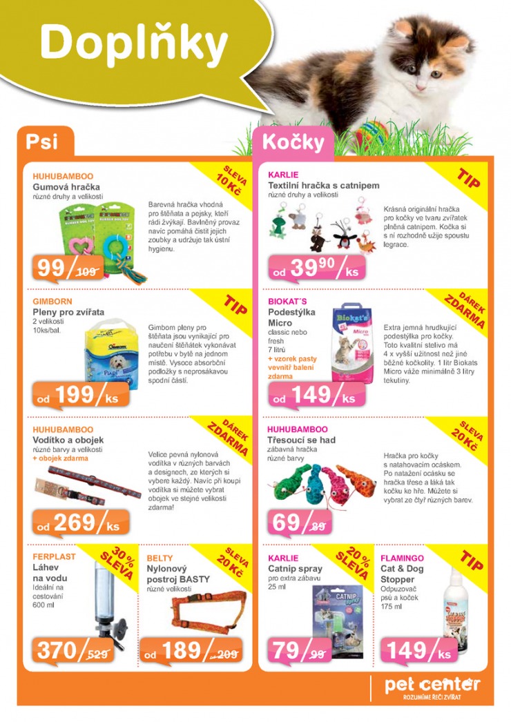 let�k Pet Center Ak�n� let�k od 1.4.2015 strana 1