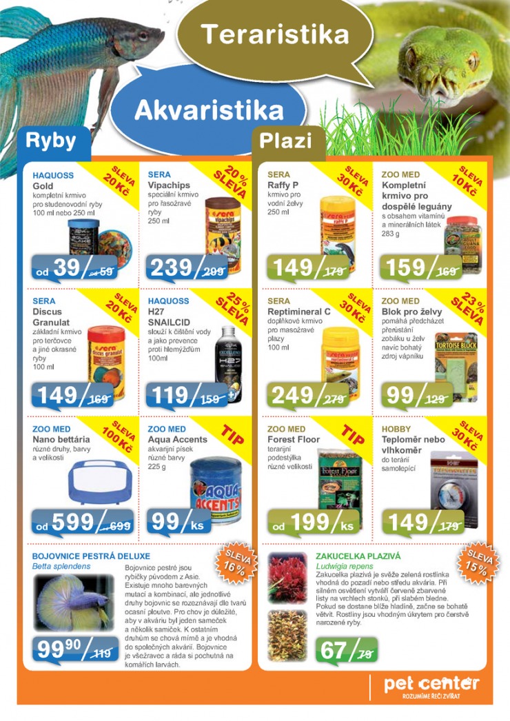 let�k Pet Center Ak�n� let�k od 1.4.2015 strana 1