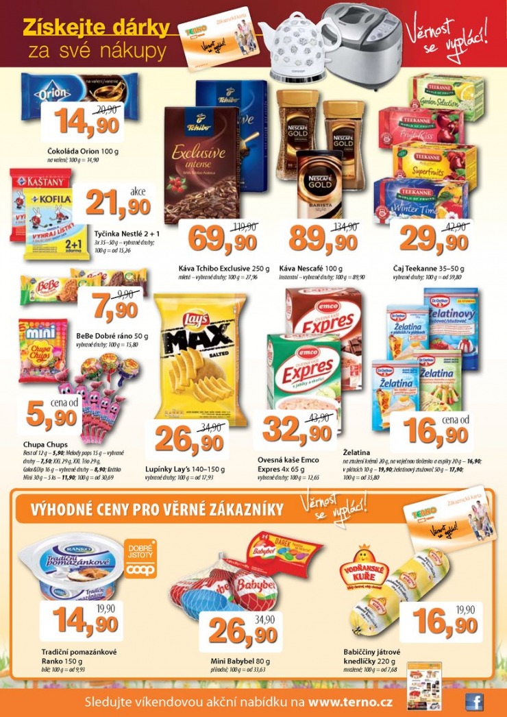 leták COOP Terno od 1.4.2015 strana 1 leták COOP Terno od 1.4.2015 strana 1