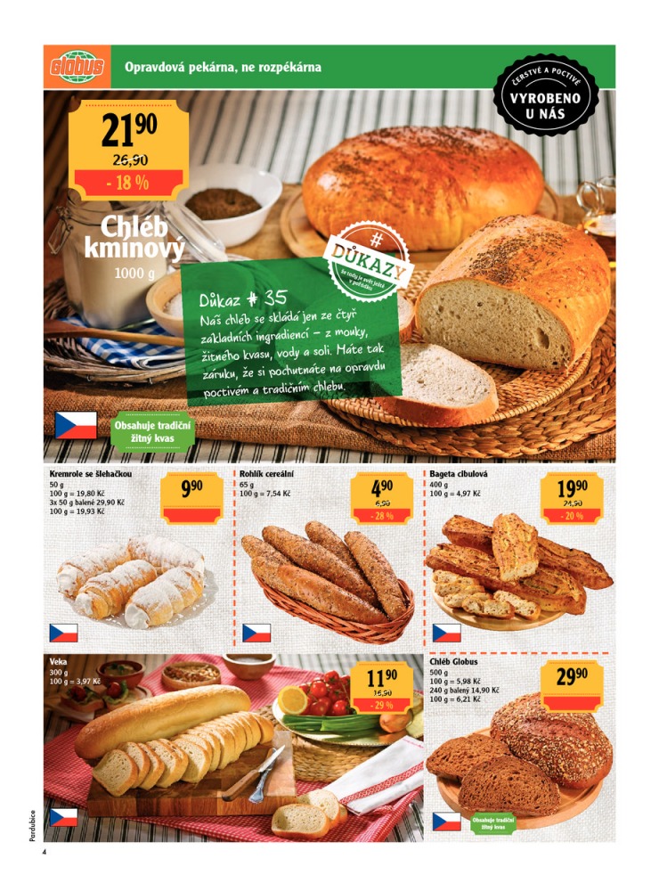 leták Globus Naše noviny od 2.4.2015 strana 1 leták Globus Naše noviny od 2.4.2015 strana 1