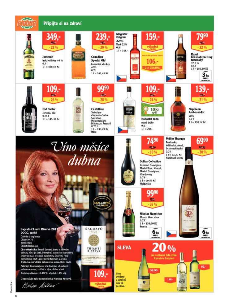 leták Globus Naše noviny od 2.4.2015 strana 1 leták Globus Naše noviny od 2.4.2015 strana 1