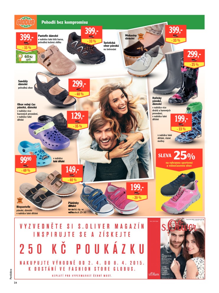 leták Globus Naše noviny od 2.4.2015 strana 1 leták Globus Naše noviny od 2.4.2015 strana 1