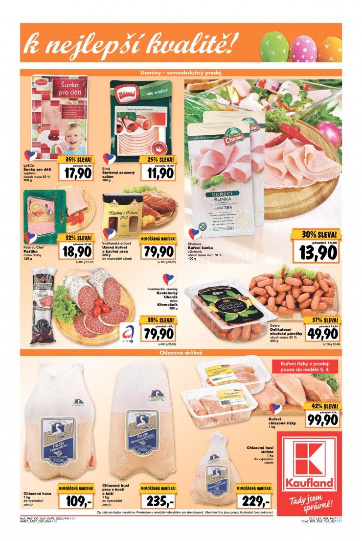 let�k Kaufland Aktu�ln� nab�dka od 2.4.2015 strana 1