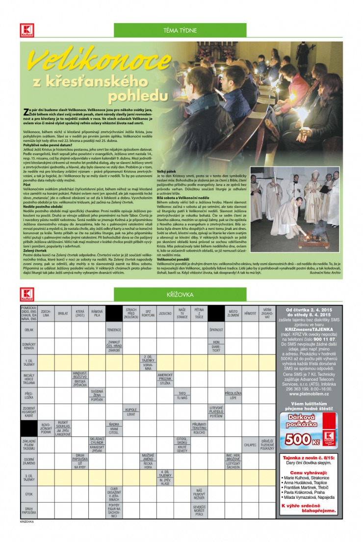 letk Kaufland Aktuln nabdka od 2.4.2015 strana 1