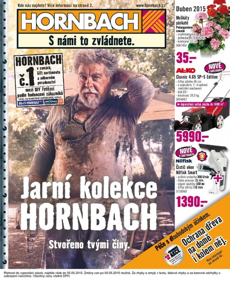 letk Hornbach Aktuln letk od 1.4.2015 strana 1