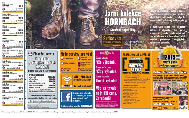 letk Hornbach Aktuln letk od 1.4.2015 strana 1