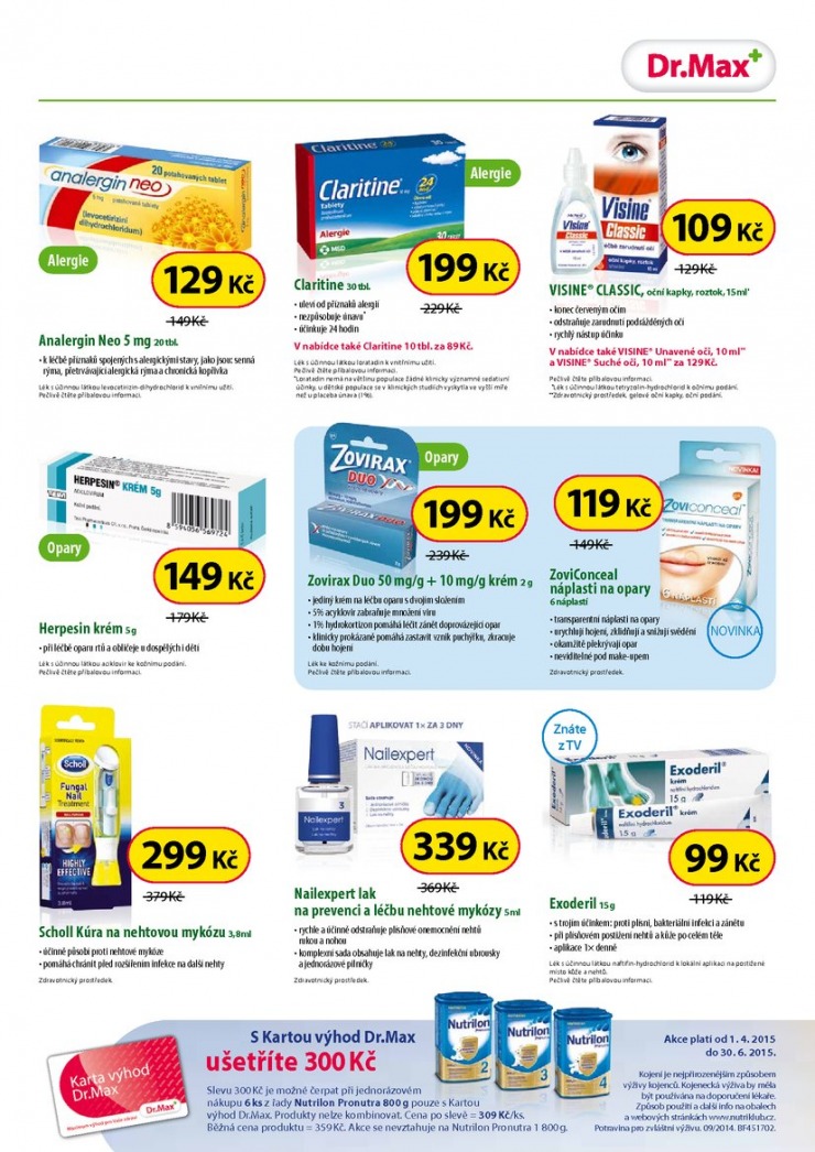 let�k Dr. Max l�k�rna Aktu�ln� let�k od 1.4.2015 strana 1