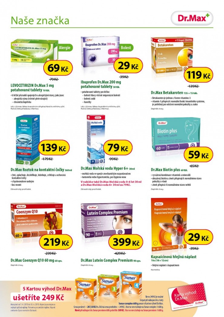 let�k Dr. Max l�k�rna Aktu�ln� let�k od 1.4.2015 strana 1