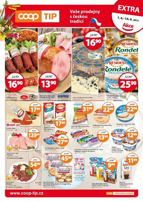 letk COOP Tip extra od 1.4.2015 strana 1