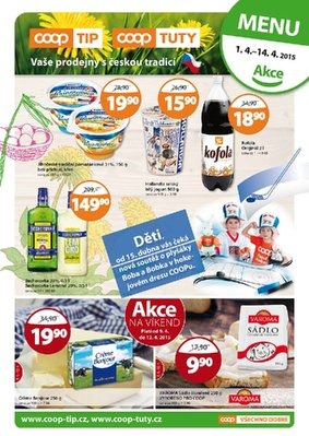 letk COOP Tuty Tip od 1.4.2015 strana 1