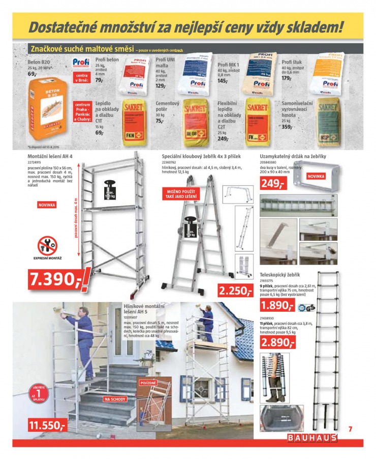 leták Bauhaus Katalog od 3.4.2015 strana 1 leták Bauhaus Katalog od 3.4.2015 strana 1