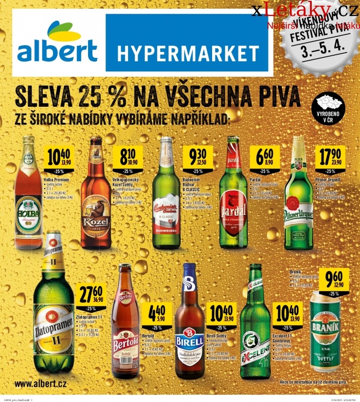 letk Albert Hypermarket - Piva akn letk strana 1