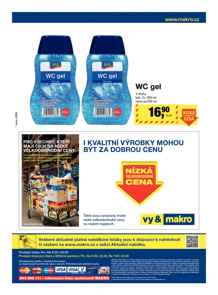 leták Makro Nízká velkoobchodní cena od 8.4.2015 strana 1 leták Makro Nízká velkoobchodní cena od 8.4.2015 strana 1