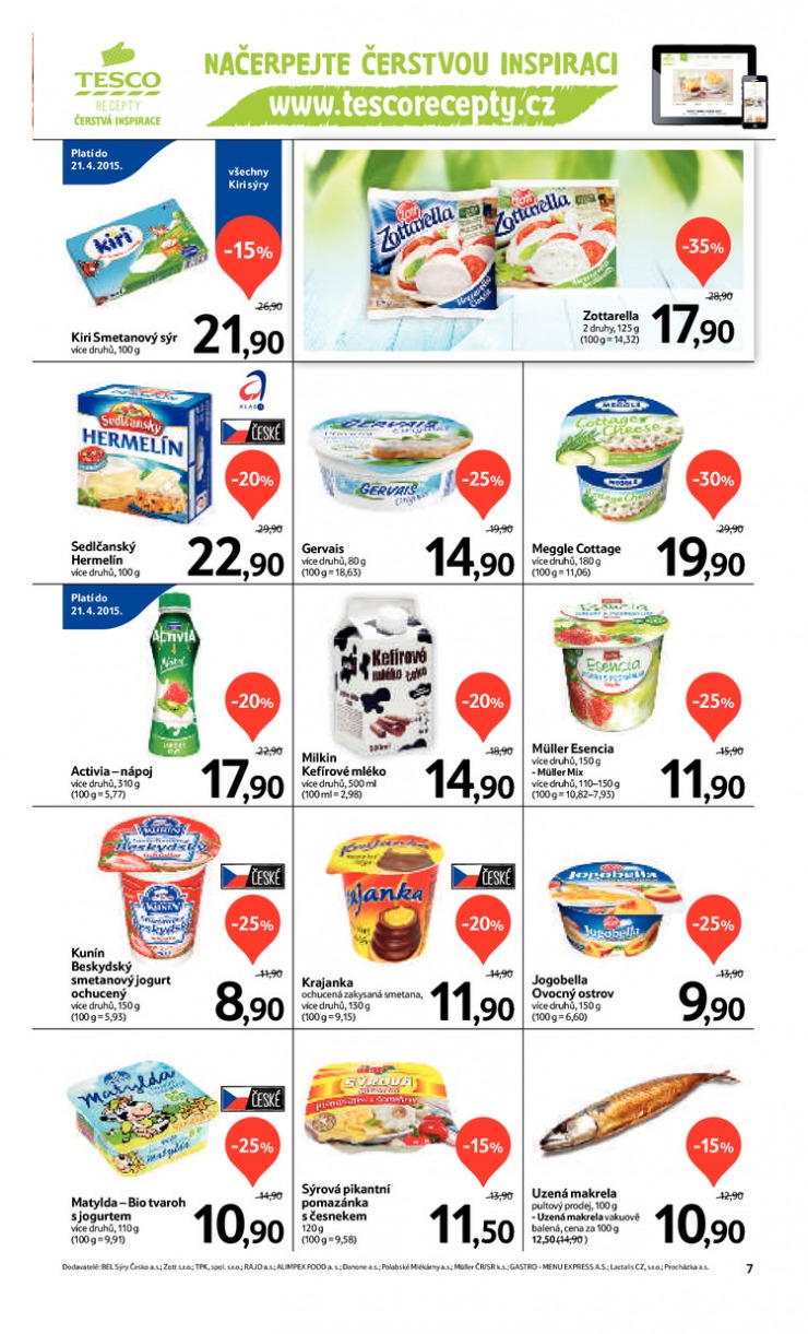 leták Tesco OD od 8.4.2015 strana 1 leták Tesco OD od 8.4.2015 strana 1