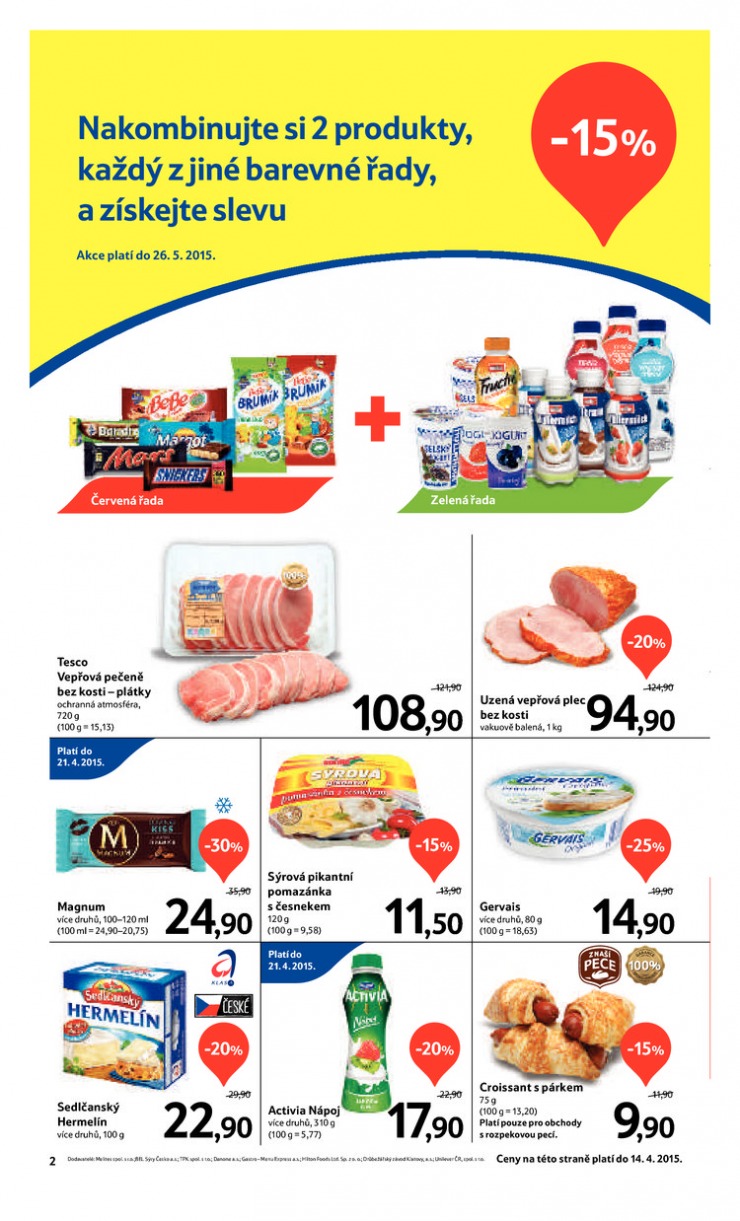 leták Tesco Expres obchody od 8.4.2015 strana 1 leták Tesco Expres obchody od 8.4.2015 strana 1