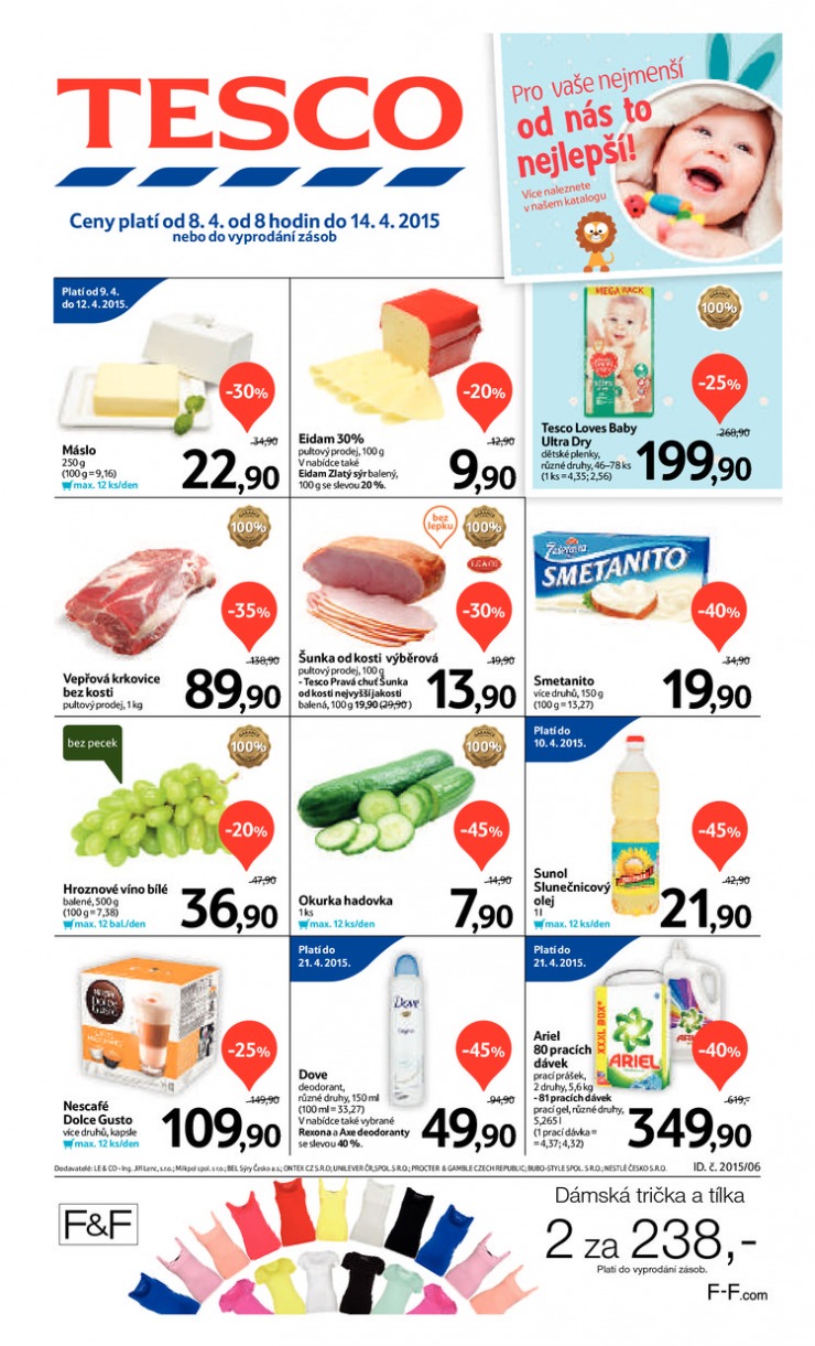 leták Tesco velké hypermarkety od 8.4.2015 strana 1 leták Tesco velké hypermarkety od 8.4.2015 strana 1