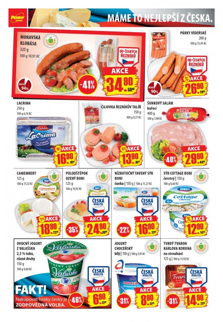leták Penny Aktuální nabídka od 6.4.2015 strana 1 leták Penny Aktuální nabídka od 6.4.2015 strana 1