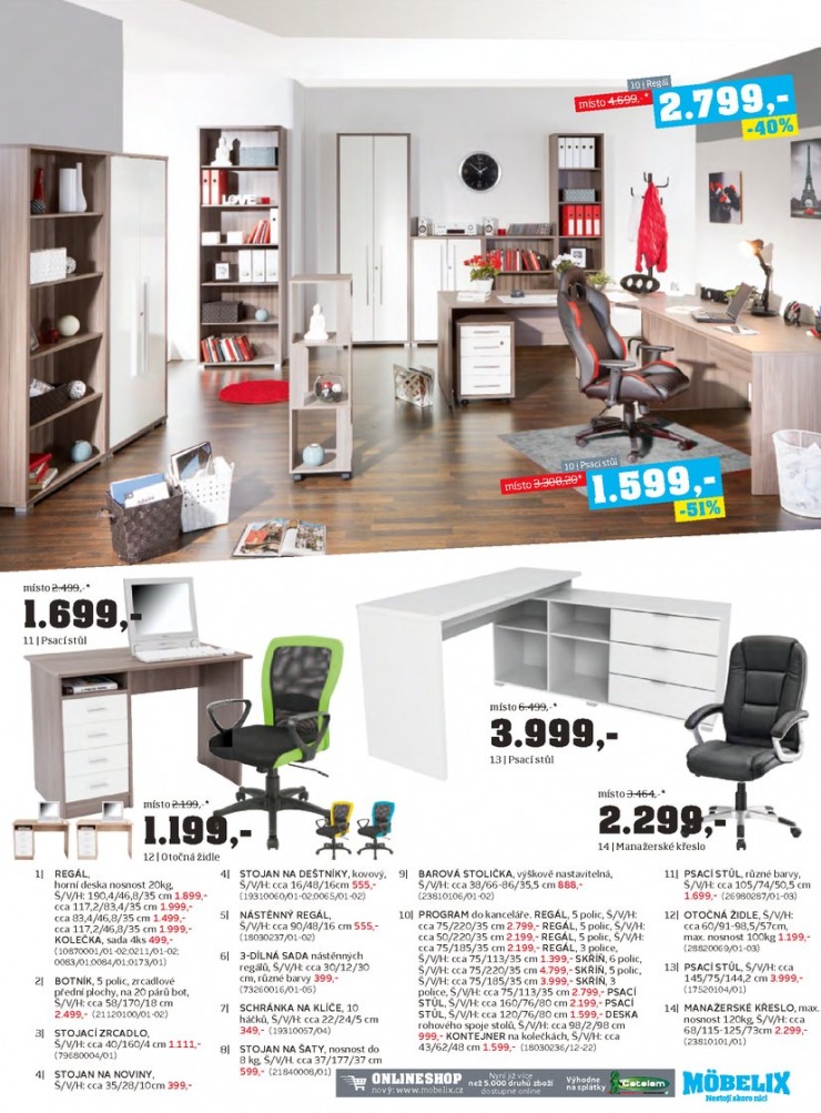 let�k Mobelix Aktu�ln� prospekt od 7.4.2015 strana 1