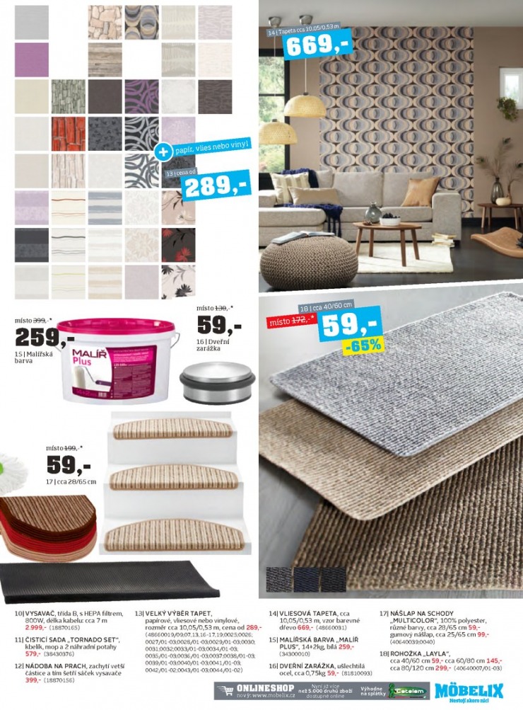 let�k Mobelix Aktu�ln� prospekt od 7.4.2015 strana 1