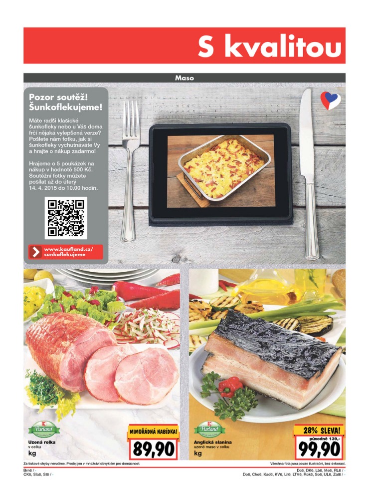 let�k Kaufland Aktu�ln� nab�dka od 9.4.2015 strana 1