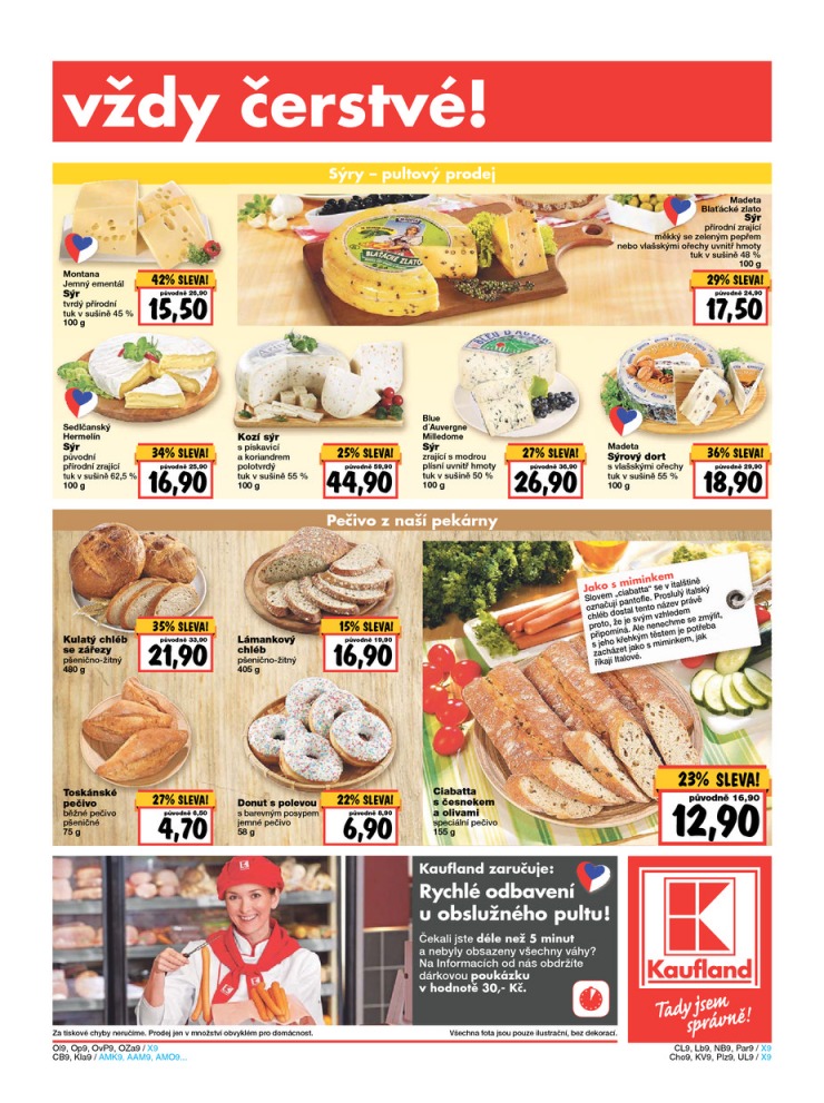 let�k Kaufland Aktu�ln� nab�dka od 9.4.2015 strana 1