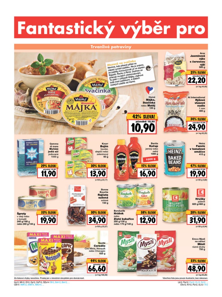 let�k Kaufland Aktu�ln� nab�dka od 9.4.2015 strana 1