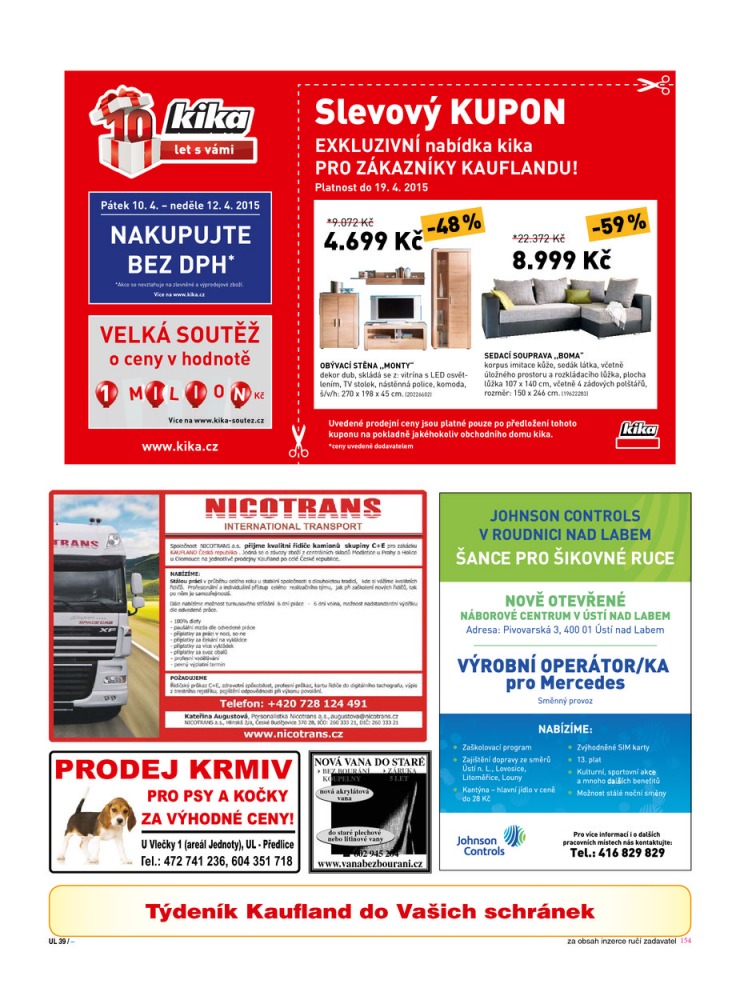 let�k Kaufland Aktu�ln� nab�dka od 9.4.2015 strana 1