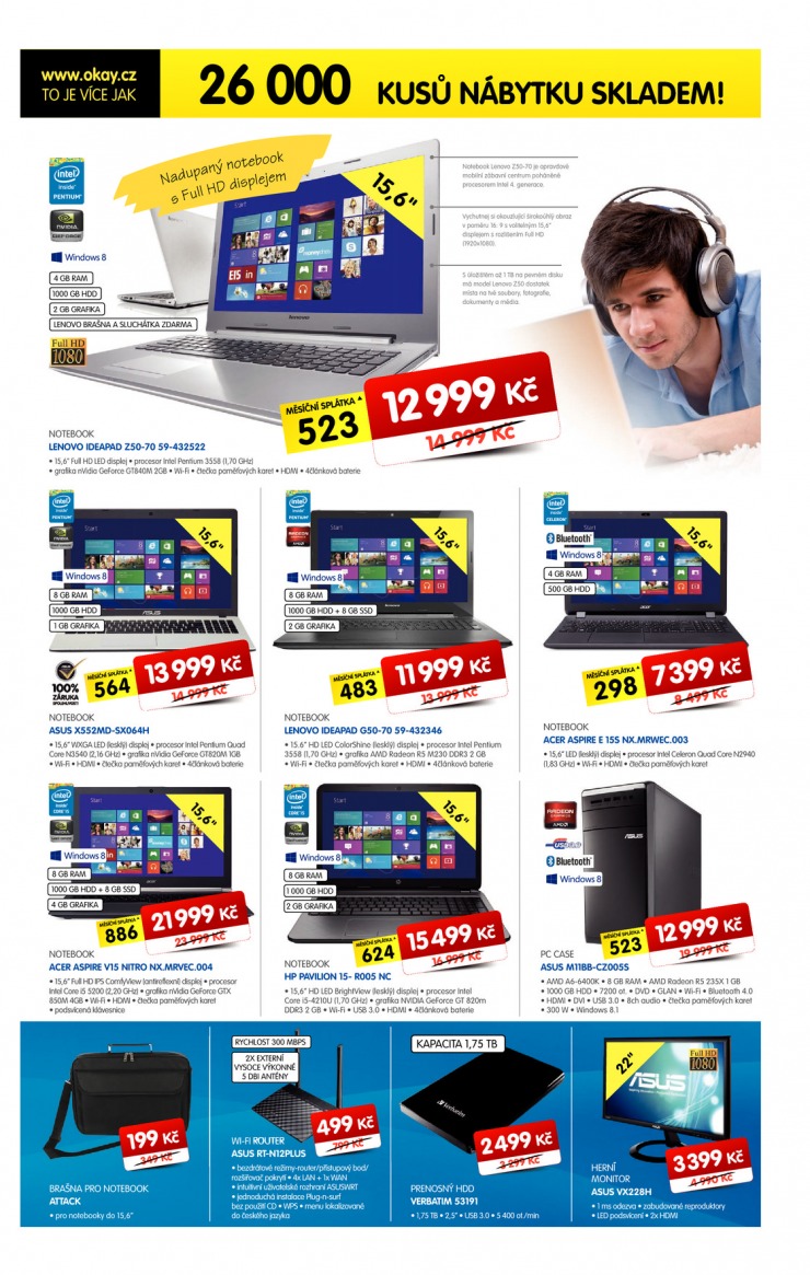 leták Okay Aktuální leták od 8.4.2015 strana 1 leták Okay Aktuální leták od 8.4.2015 strana 1