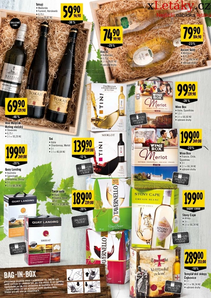 leták Albert Hypermarket - víno leták strana 1 leták Albert Hypermarket - víno leták strana 1