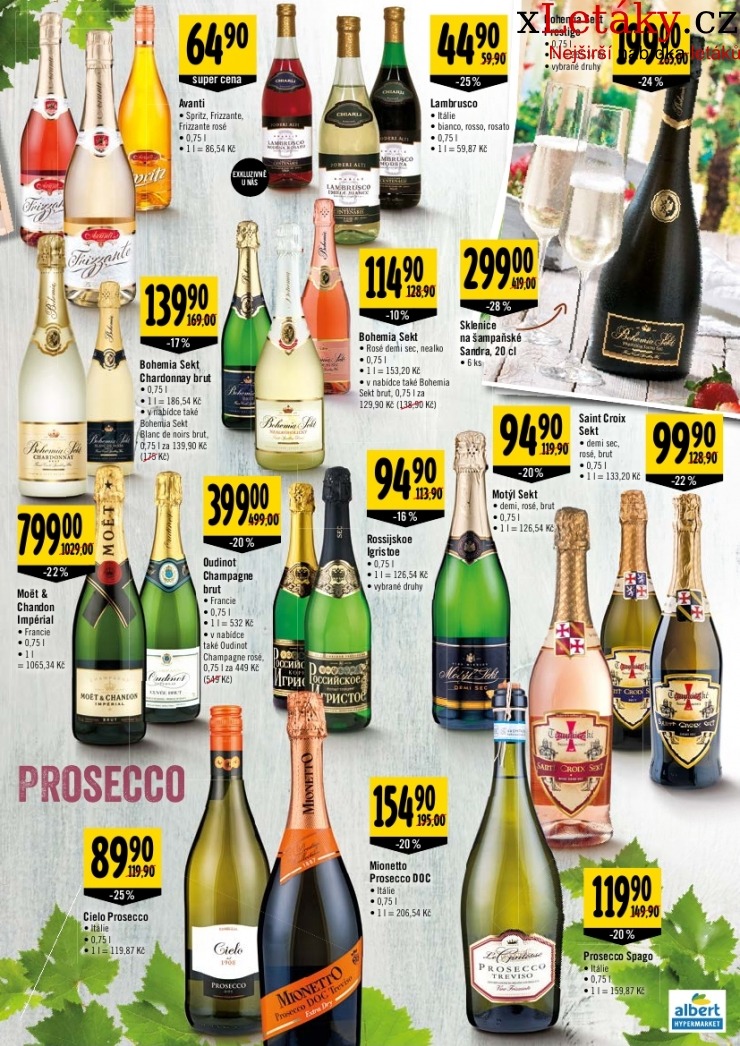 leták Albert Hypermarket - víno leták strana 1 leták Albert Hypermarket - víno leták strana 1