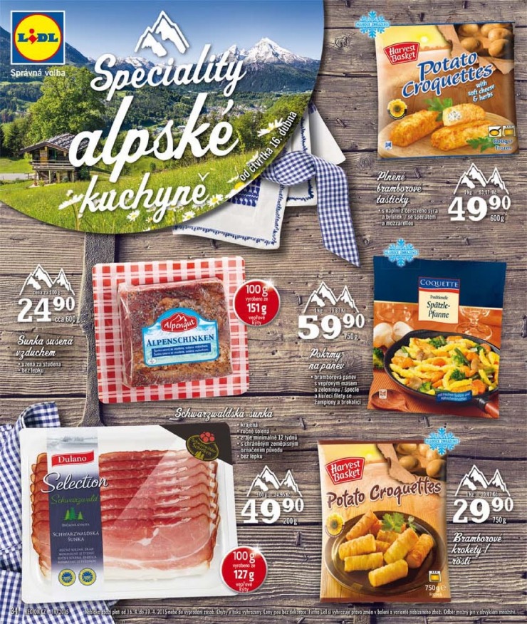 leták Lidl Akční nabídka od 13.4.2015 strana 1 leták Lidl Akční nabídka od 13.4.2015 strana 1