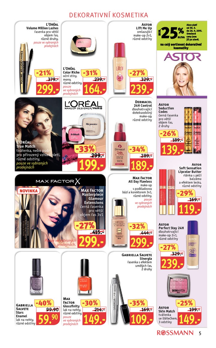let�k Rossmann Let�k od 13.4.2015 strana 1