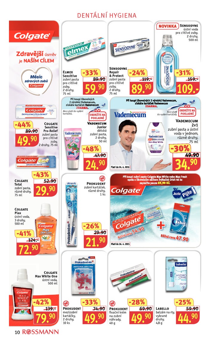 leták Rossmann Leták od 13.4.2015 strana 1 leták Rossmann Leták od 13.4.2015 strana 1