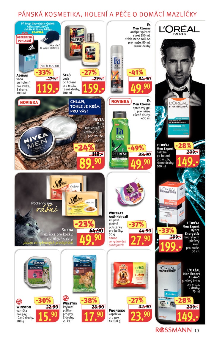 leták Rossmann Leták od 13.4.2015 strana 1 leták Rossmann Leták od 13.4.2015 strana 1